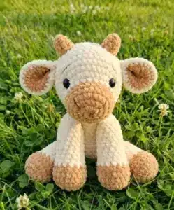 Velvet Yarn Cow Amigurumi