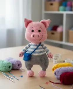 Kenny the Pig amigurumi
