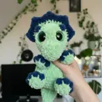 triceratops crochet pattern