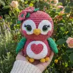 Valentine’s Owl Crochet Pattern